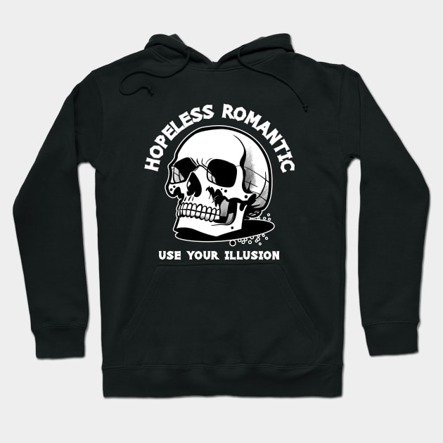 Hopeless Romantic Hoodie by artslave